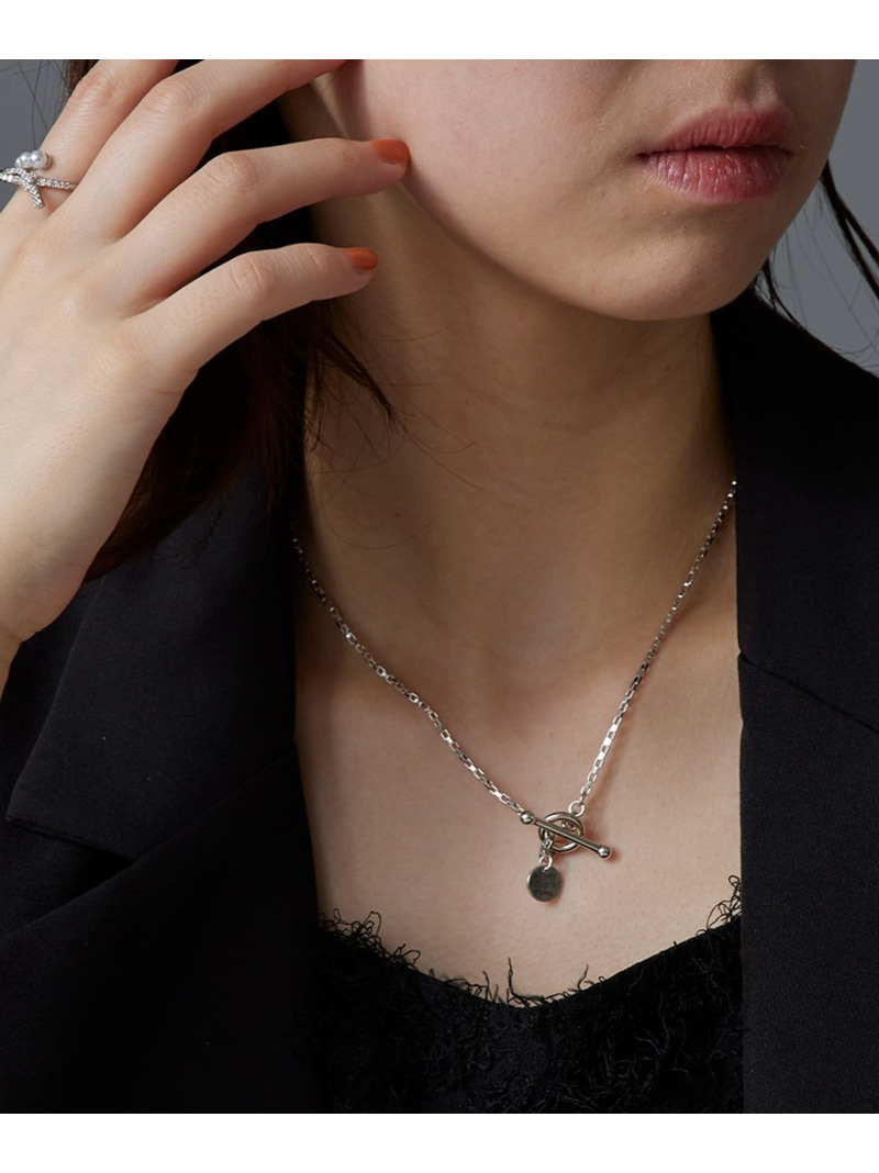 PHILIPPE AUDIBERT PHILIPPE AUDIBERT/Olie necklace CO5357 ネックレス 25SS セットアップセブン アクセサリー・腕時計 ネックレス ブラック【先行予約】*【送料無料】｜ Fashion Men