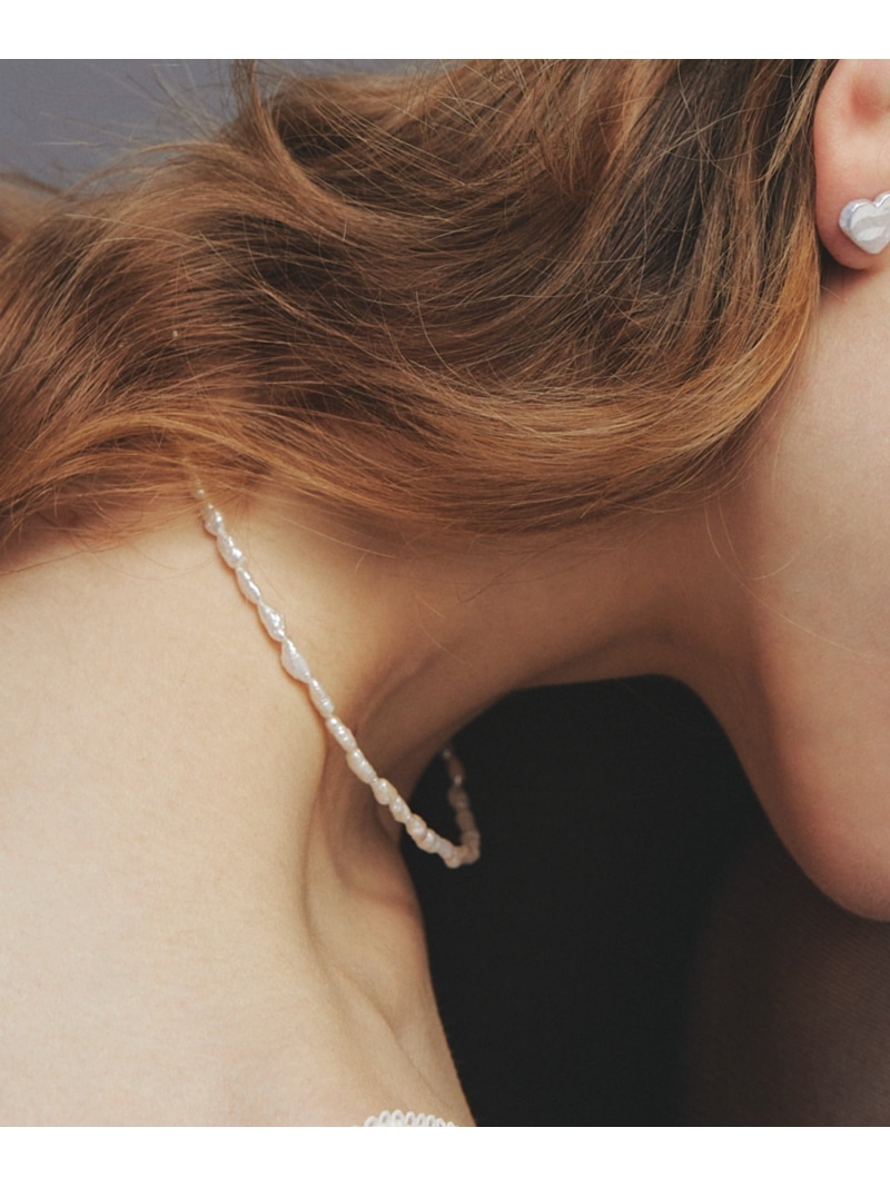 les bon bon les bon bon/flora pearl choker BOB585 セットアップ七つ 付属物・ウオッチ チョー鉄道車両 白いこと【貨物輸送無料】