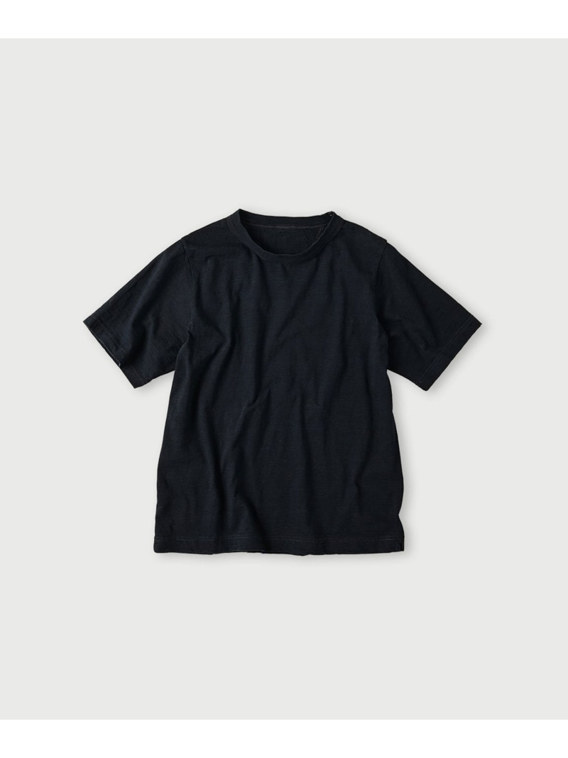 45R 天竺の90845星半袖Tシャツ(インディゴ) フォーティファイブアール トップス カットソー・Tシャツ ブルー【送料無料】