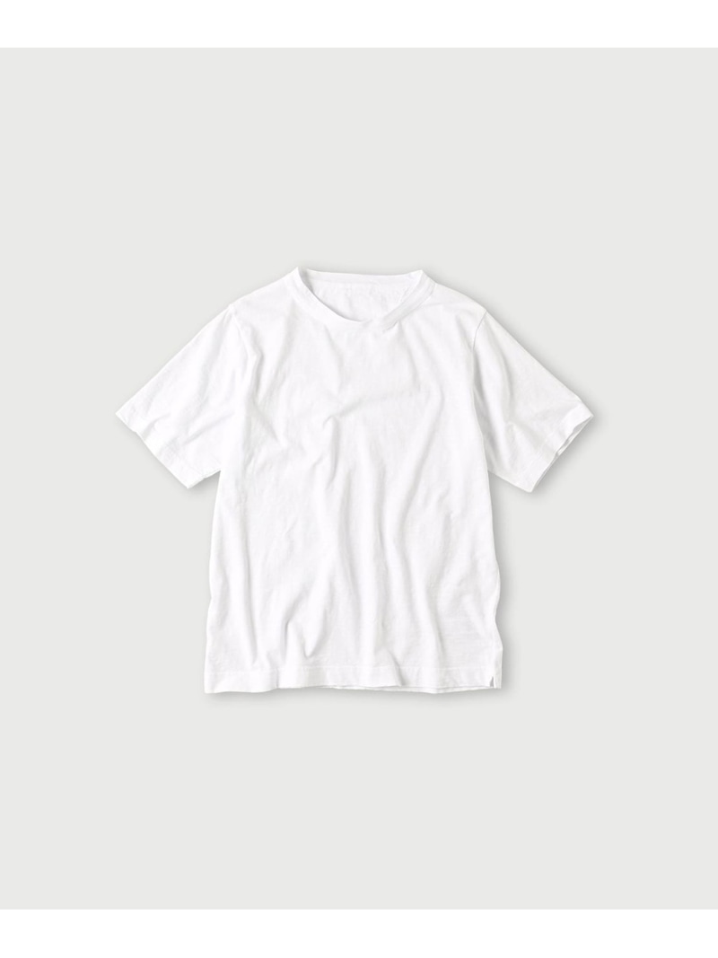 45R 天竺の90845星半袖Tシャツ フォーティファイブアール トップス カットソー・Tシャツ ホワイト【送料無料】