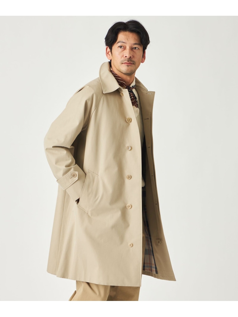 SANYOCOAT ＜100年コート＞ライトウェイトバルマカーンコート サンヨーコート ジャケット・アウター レインコート ベージュ ネイビー【送料無料】｜ Fashion Men