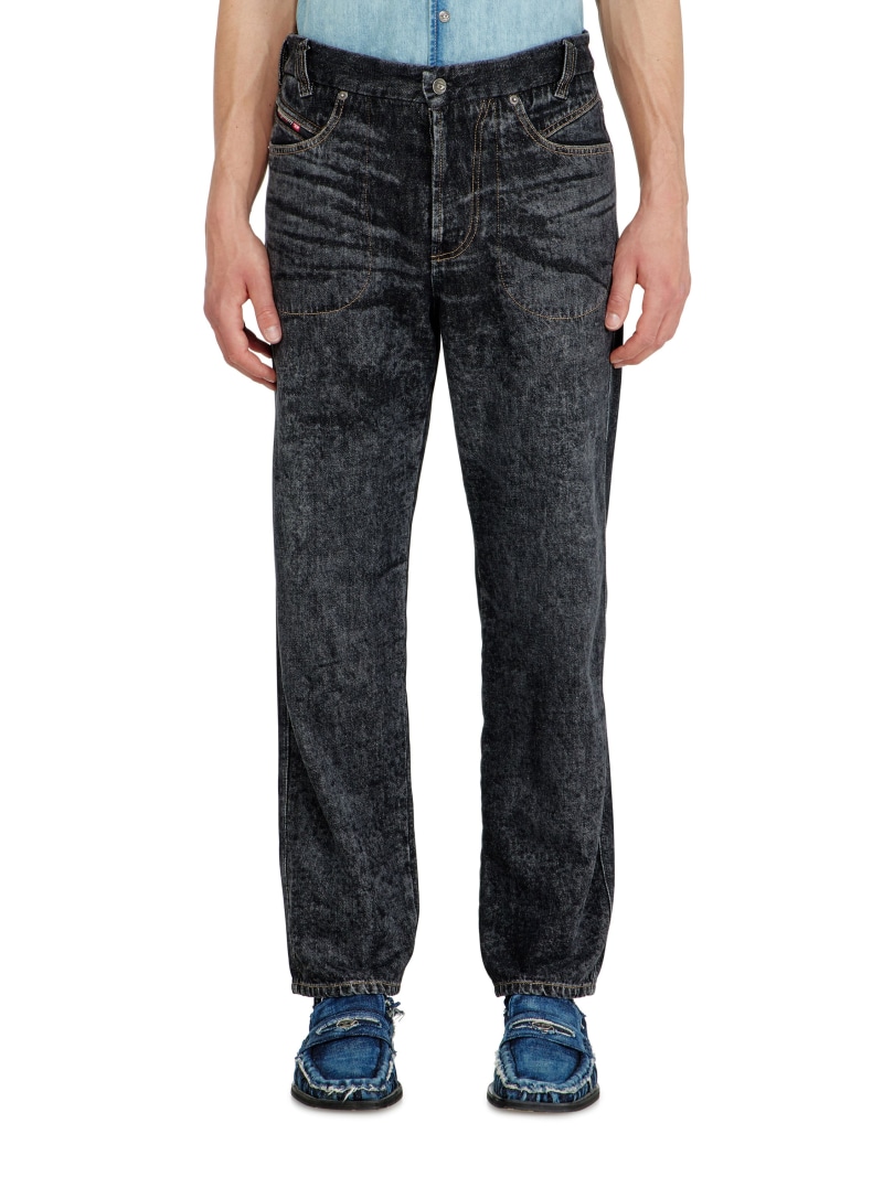 DIESEL メンズ デニムパンツ D-MACRUS-S ディーゼル パンツ ジーンズ・デニムパンツ ブラック【送料無料】| Fashion Men
