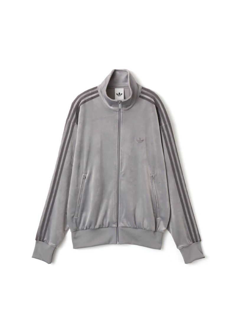 adidas adidas FIREBIRD TRACK TOP VELOUR ライトオニキス アトモス ジャケット・アウター その他のジャケット・アウター シルバー【送料無料】｜ Fashion Men