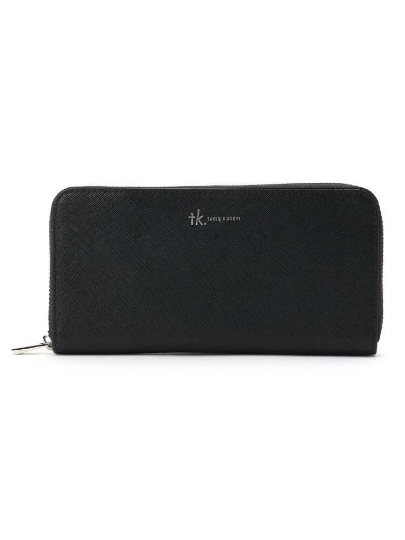 人気が高い Tk Takeo Kikuchi サフィアーノ長財布 ティーケータケオキクチ 財布 小物 財布 ブラック ネイビー 最も優遇 Www Nripost Com