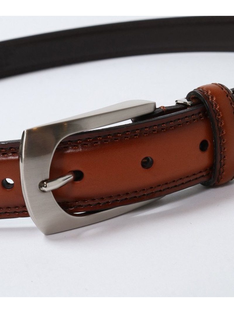 Crowded Closet ビギ メンズ 因島ベルト ファッショングッズ 牛革