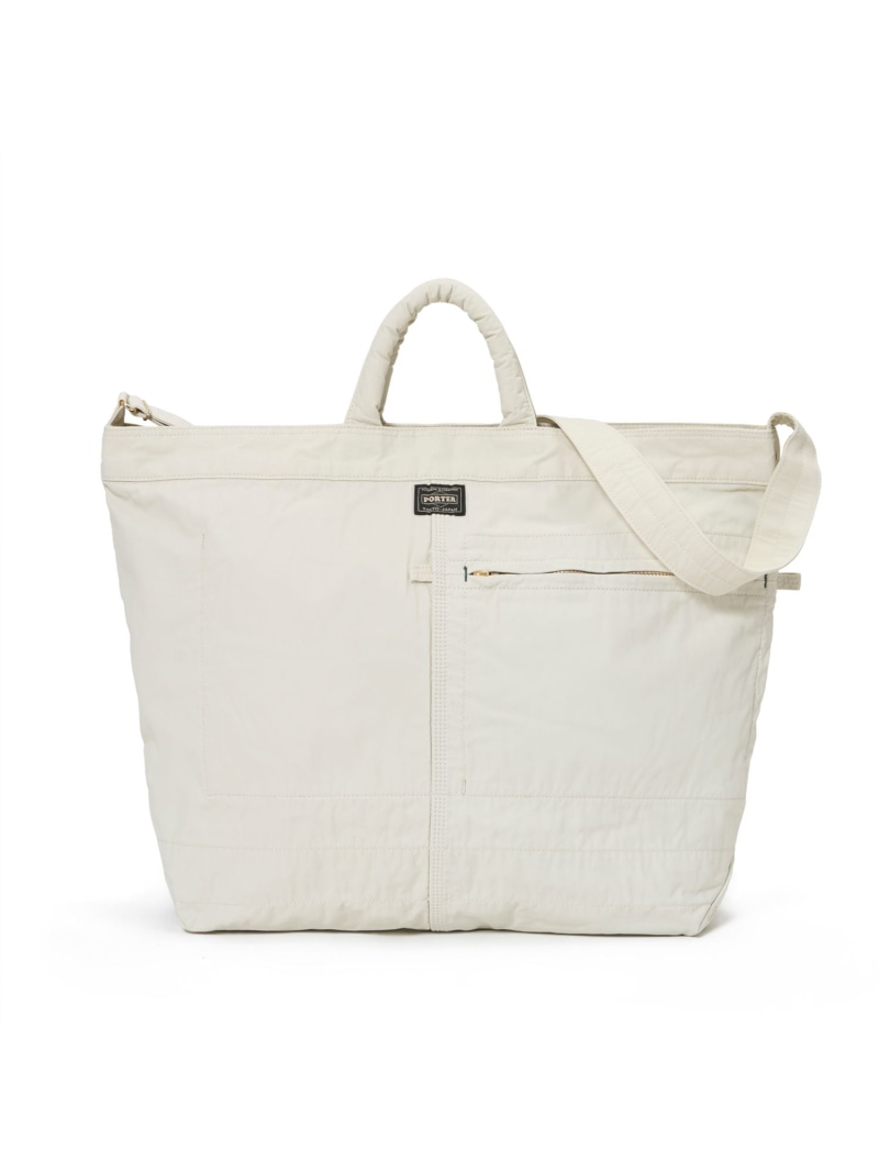 PORTER 航空マイル 2WAYトートバッグ(L) ボーイ 御徒面子 トートバッグ 黒いこと 白いこと【貨物輸送無料】