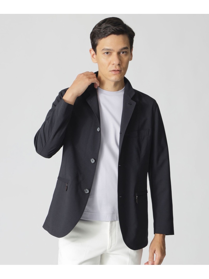 【SALE／16%OFF】Paul Stuart ドライビングジャケット ポール・スチュアート ジャケット・アウター ブルゾン・ジャンパー グレー ネイビー【RBA_E】【送料無料】
