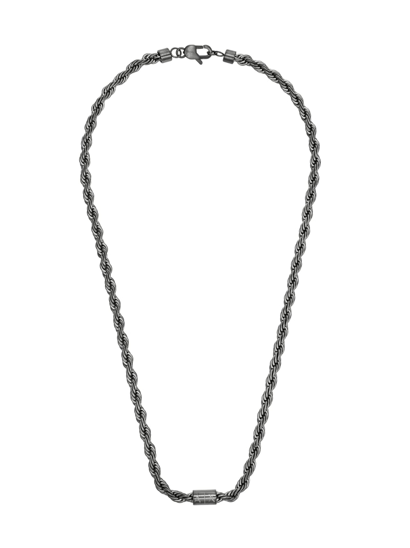 A｜X ARMANI EXCHANGE アルマーニ・エクスチェンジ アクセサリー メンズ ネックレス ガンメタル AXG0163060 ウォッチステーションインターナショナル アクセサリー・腕時計 ネックレス【送料無料】