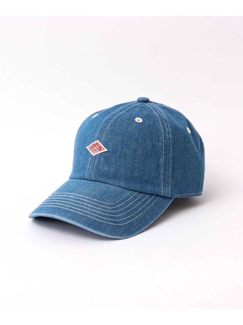 NOLLEY'S goodman 【DANTON/ダントン】10oz DENIM 6PANEL CAP #DT-H0227 YMN 26SSコレクション ノーリーズ 帽子 キャップ ネイビー ブラック【送料無料】