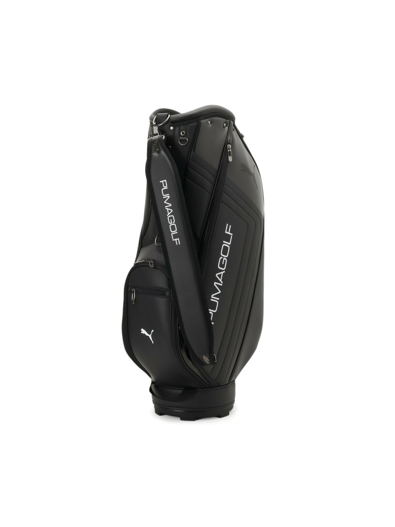 PUMA ユニセックス ゴルフ サイドステッチ PUベーシック キャディバッグ Side Stitch BASIC Caddie Bag プーマ バッグ その他のバッグ ブラック【送料無料】