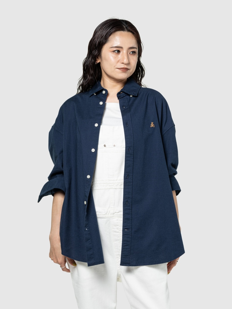GAP (U)ブラナンベア オックスフォードシャツ(ユニセックス) ギャップ トップス シャツ・ブラウス ピンク グリーン パープル ホワイト ネイビー ブルー グレー オレンジ【送料無料】