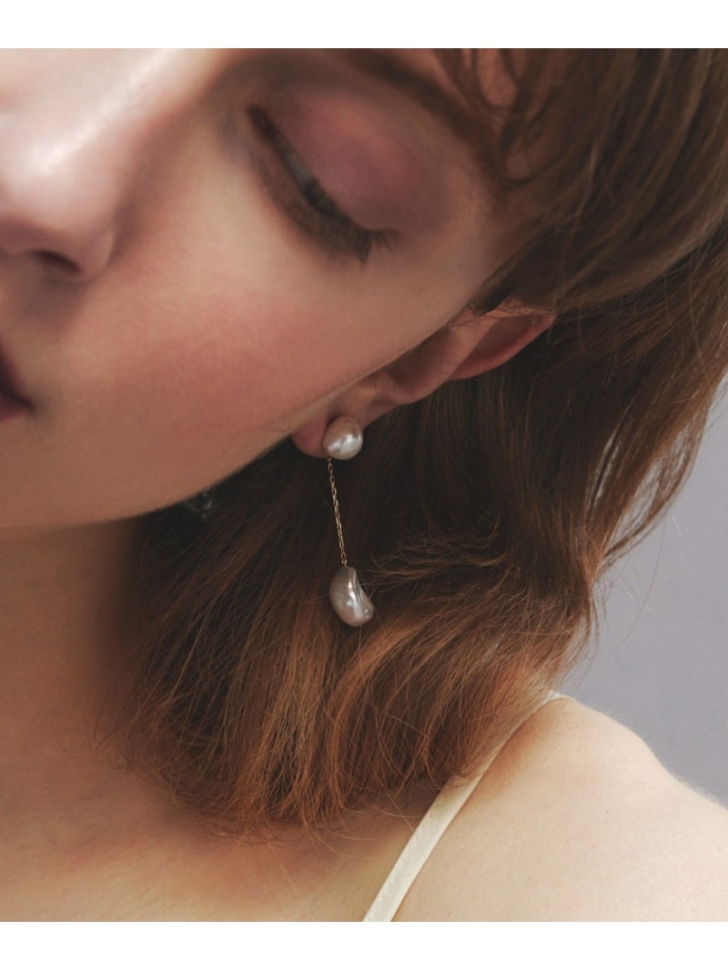 les bon bon les bon bon/blessing pearl pierce BOB576 セットアップ七つ 付属品・ウオッチ ピアス ゴールド【貨物輸送無料】