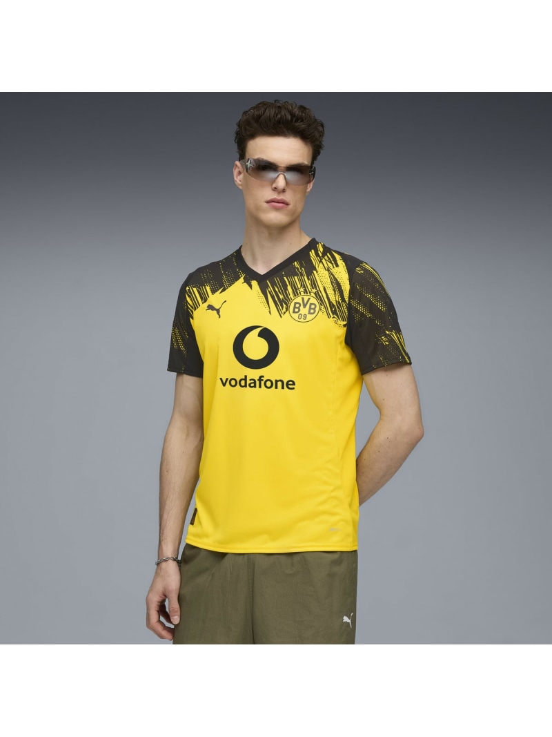 PUMA メンズ 2025-26 ドルトムント ホーム レプリカ 半袖 ユニフォーム BVB Home Jersey Replica プーマ スポーツ・アウトドア用品 その他のスポーツ・アウトドア用品 イエロー【送料無料】 9,625円