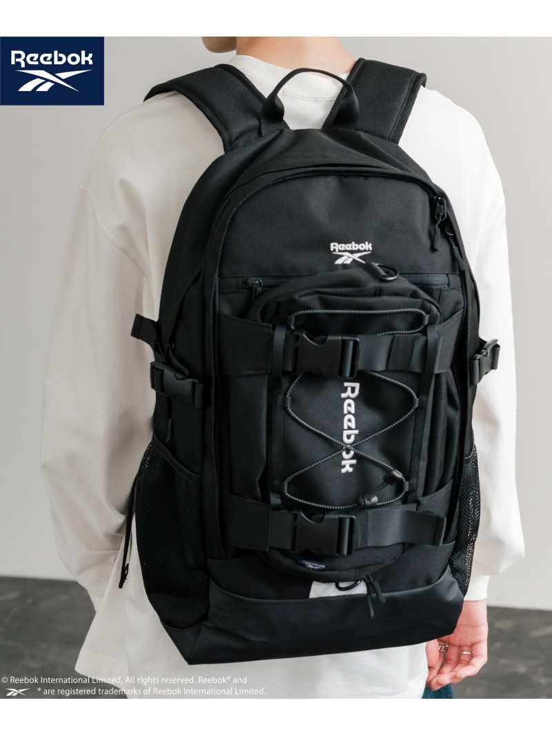 Rocky Monroe 【Reebok/リーボック】ショルダーバッグ付きバックパック ロッキーモンロー バッグ リュック・バックパック ブラック グレー ホワイト【送料無料】