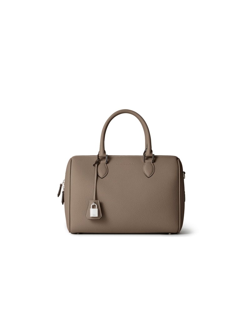 【SALE／30%OFF】BONAVENTURA バレンティナ ボストンバッグ シュリンクレザー (スモール) ボナベンチュラ 御徒面子 ハンドバック 黒いこと 白いこと 薄墨色【RBA_E】【貨物輸送無料】