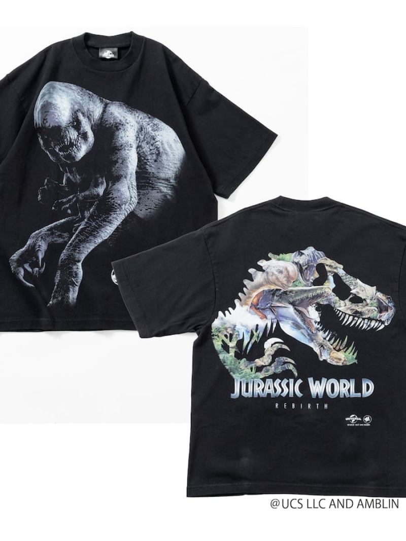 FREAK'S STORE JURASSIC WORLD REBIRTH 25AW フリークスストア トップス カットソー・Tシャツ ブラック【送料無料】｜ Fashion Men 7,810円