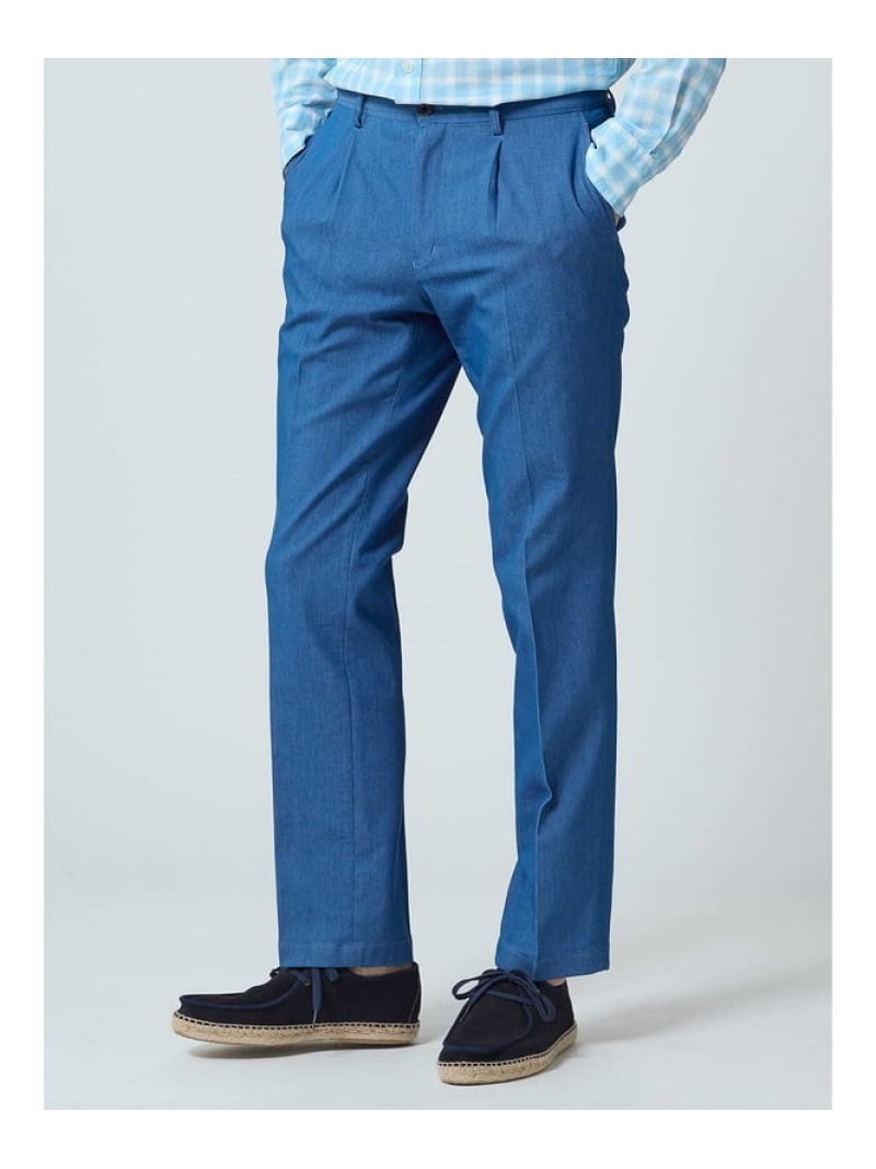 【SALE/50%OFF】Aquascutum MEN Light Weigt Denim アクアスキュータム パンツ スラックス・ドレスパンツ ブルー【RBA_E】【送料無料】
