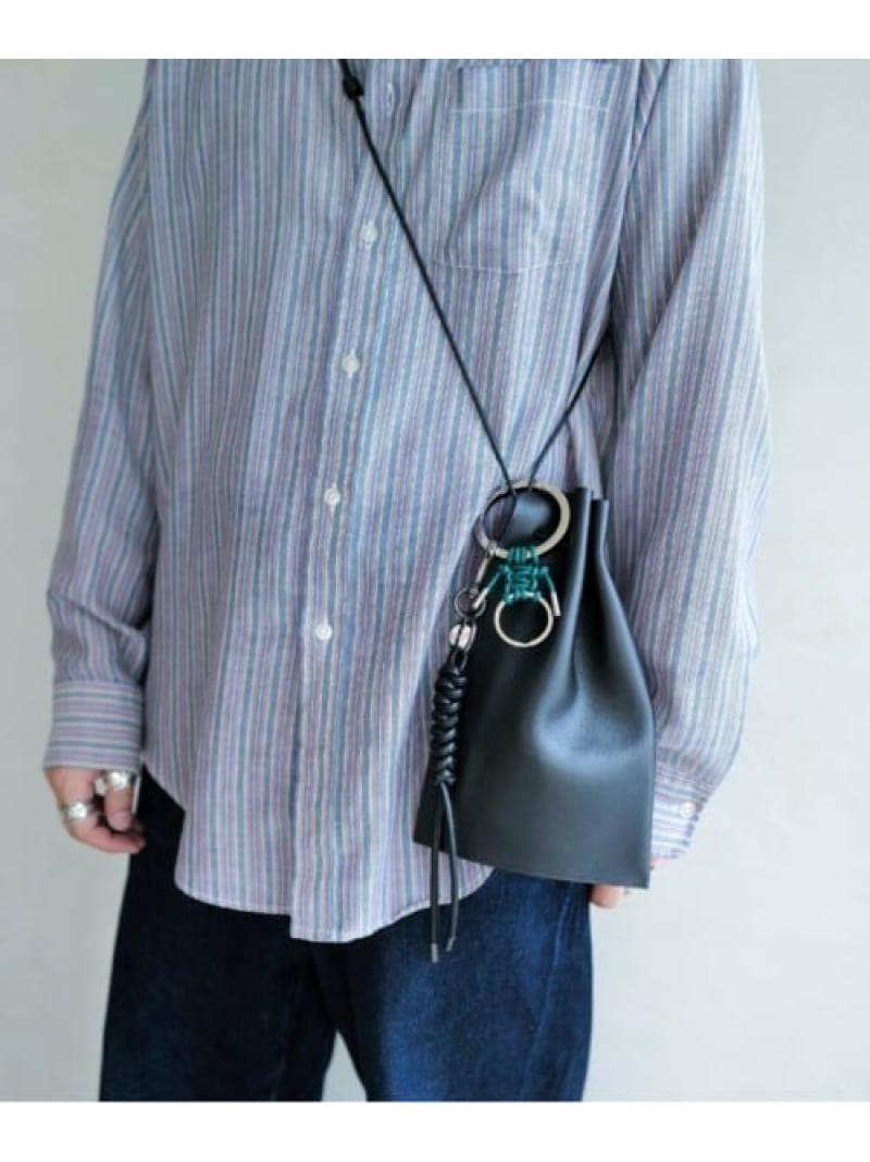 B'2nd ITTI/イッチ/HERRIE KINCHAKU POUCH - PM / RAPTO FLEX ビーセカンド バッグ その他のバッグ レッド ホワイト ブラック【送料無料】| Fashion Men