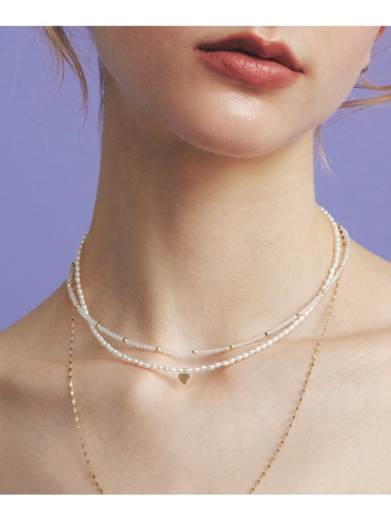 les bon bon les bon bon/coeur pearl choker クールパールチョーカー BOB560 セットアップ七つ 付属物・ウオッチ チョー鉄道車両 ゴールド【貨物輸送無料】