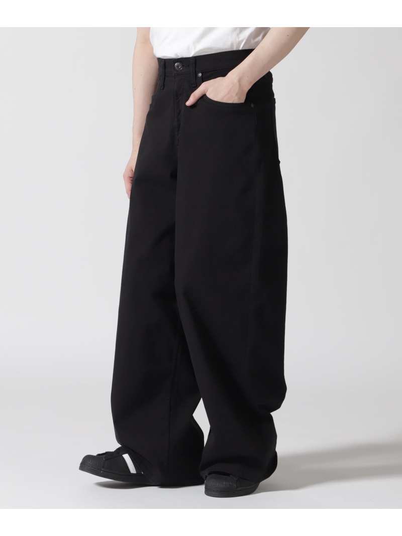 【SALE／30%OFF】B'2nd SURT(サート)WIDE DENIM BLACK for MENS ビーセカンド パンツ ジーンズ・デニムパンツ ブラック【RBA_E】【送料無料】