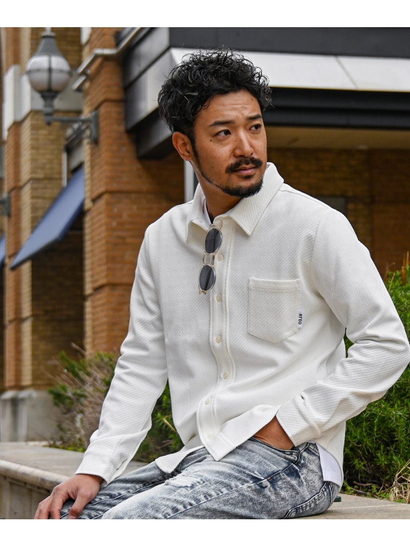 Retro Engine RTEG/X.I L/SH アダムスジャグラー トップス シャツ・ブラウス ブラック ホワイト【送料無料】| Fashion Men