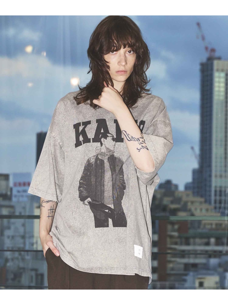 MAISON SPECIAL 【MA_Label】「外道の歌」Prime-Over Crew Neck T-shirt メゾンスペシャル トップス カットソー・Tシャツ【送料無料】