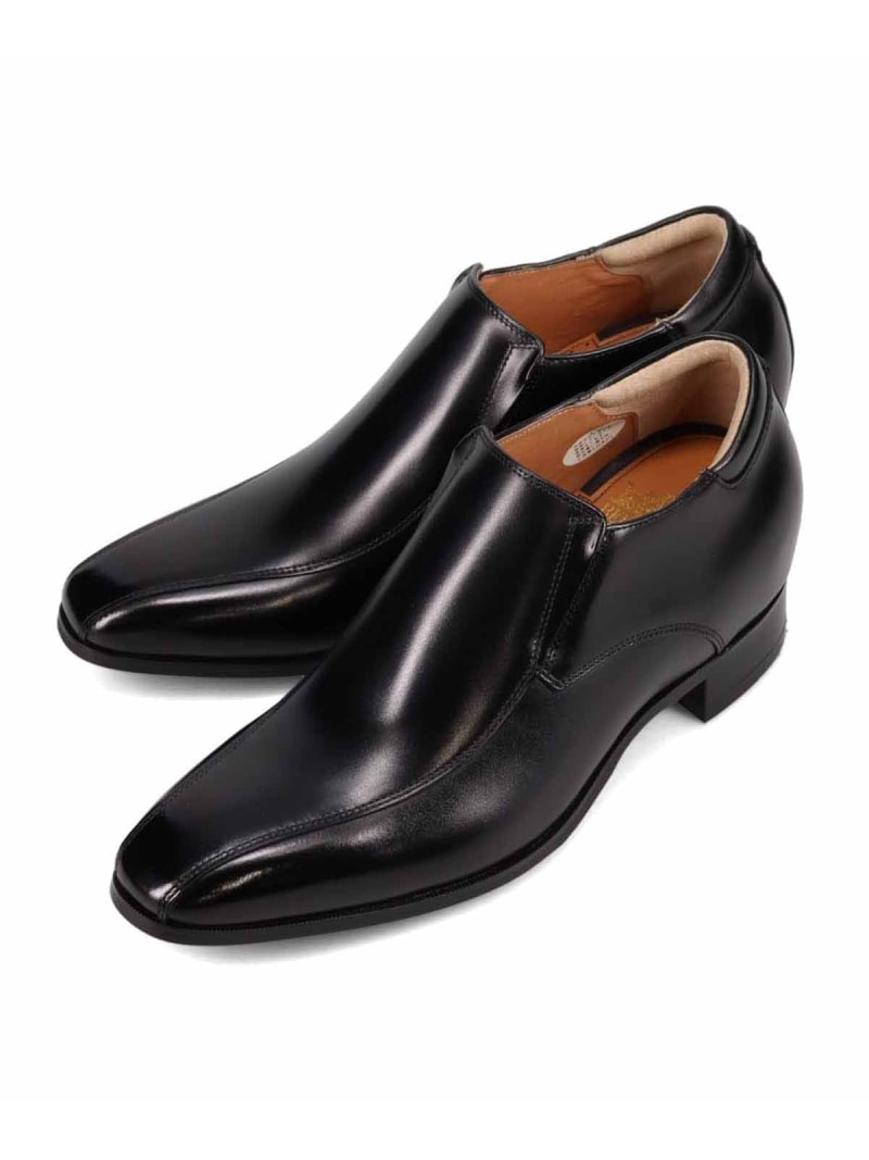 BEE CLASSIC BEE CLASSIC スワールモカ・スタイルアップシューズ(ヒールアップ7cm) マドラス シューズ・靴 レースアップ・ドレスシューズ ブラック【送料無料】