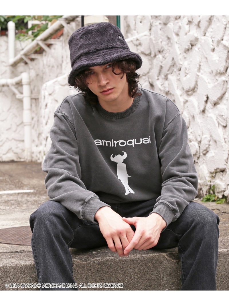 MANASTASH GOOD ROCK SPEED*MANASTASH/別注 Jamiroquai コラボスウェット マナスタッシュ トップス スウェット・トレーナー 黒いこと【貨物輸送無料】