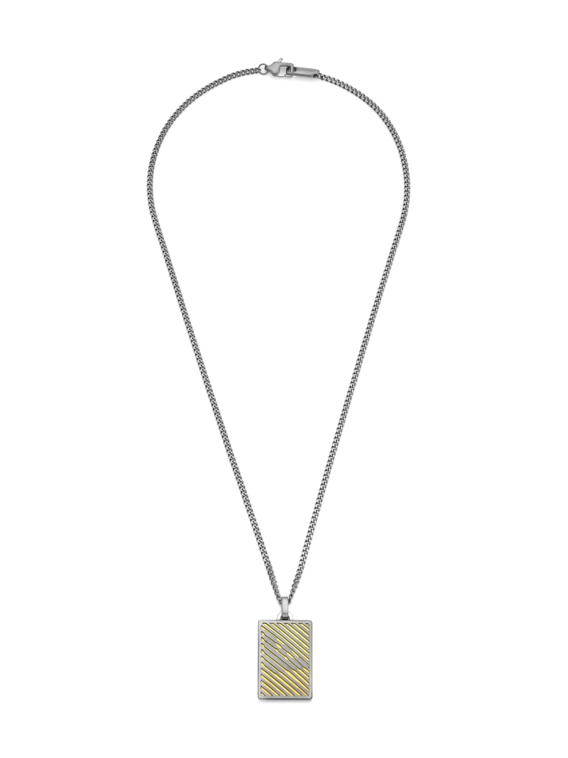 EMPORIO ARMANI エンポリオ・アルマーニ 佩び物 メンズ 首飾り ツートーン EGS3239060 ウォッチステーションインターナショナル 佩び物・ウォッチ 首飾り【貨物輸送無料】