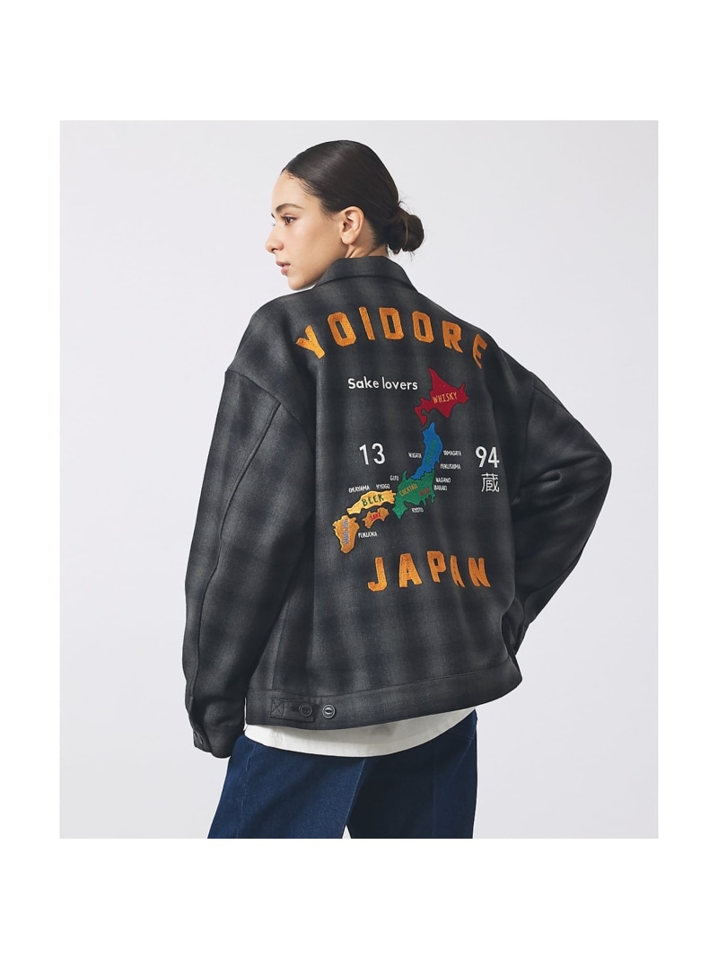 ABAHOUSE LASTWORD 【YOIDORE / ヨイドレ】Souvenir Wool Jacket / ス アバハウス ジャケット・アウター ブルゾン・ジャンパー ブルー レッド ブラック【送料無料】