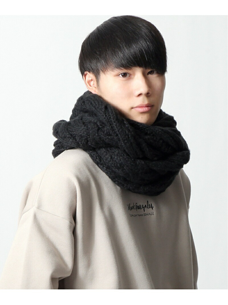 Zip Five ファッショングッズ マフラー ジップファイブ アクリルモヘアスヌード