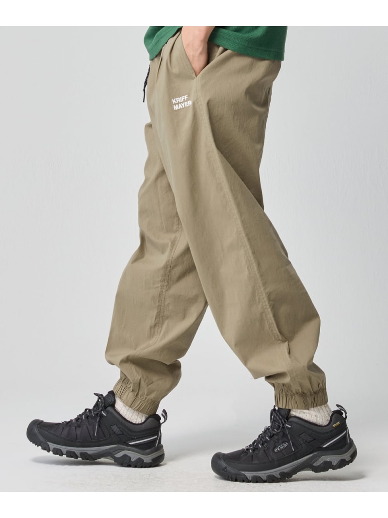 KRIFF MAYER (M)コンフォートジョガーパンツ クリフメイヤー パンツ その他のパンツ ベージュ ブラック グレー ブラウン カーキグリーン【送料無料】