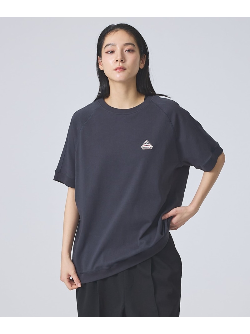 ABAHOUSE LASTWORD 【PYRENEX / ピレネックス】 HMR016 PEAK/ ラグランスリーブ アバハウス トップス カットソー・Tシャツ ブラック ホワイト ネイビー【送料無料】｜ Fashion Men