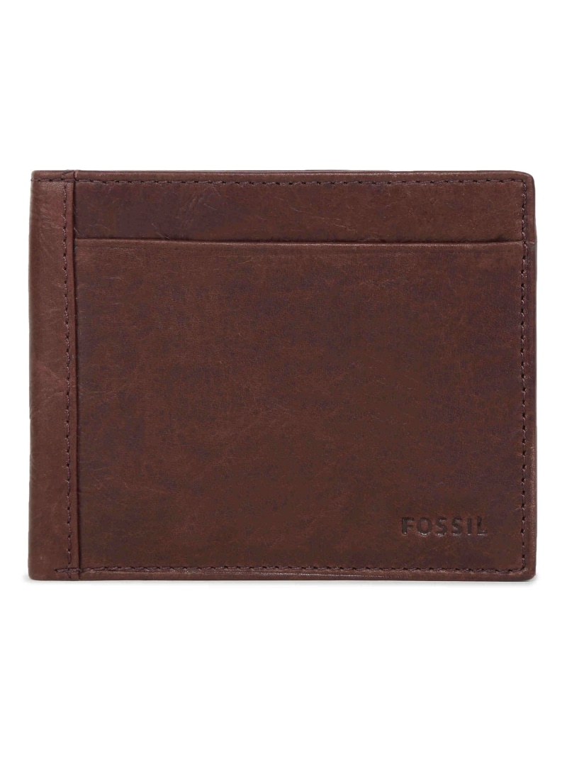 【SALE／30%OFF】FOSSIL フォッシル 二つ折り財布 メンズ レザー ブラウン ML3899200 フォッシル 財布・ポーチ・ケース 財布 ブラウン【RBA_E】【送料無料】
