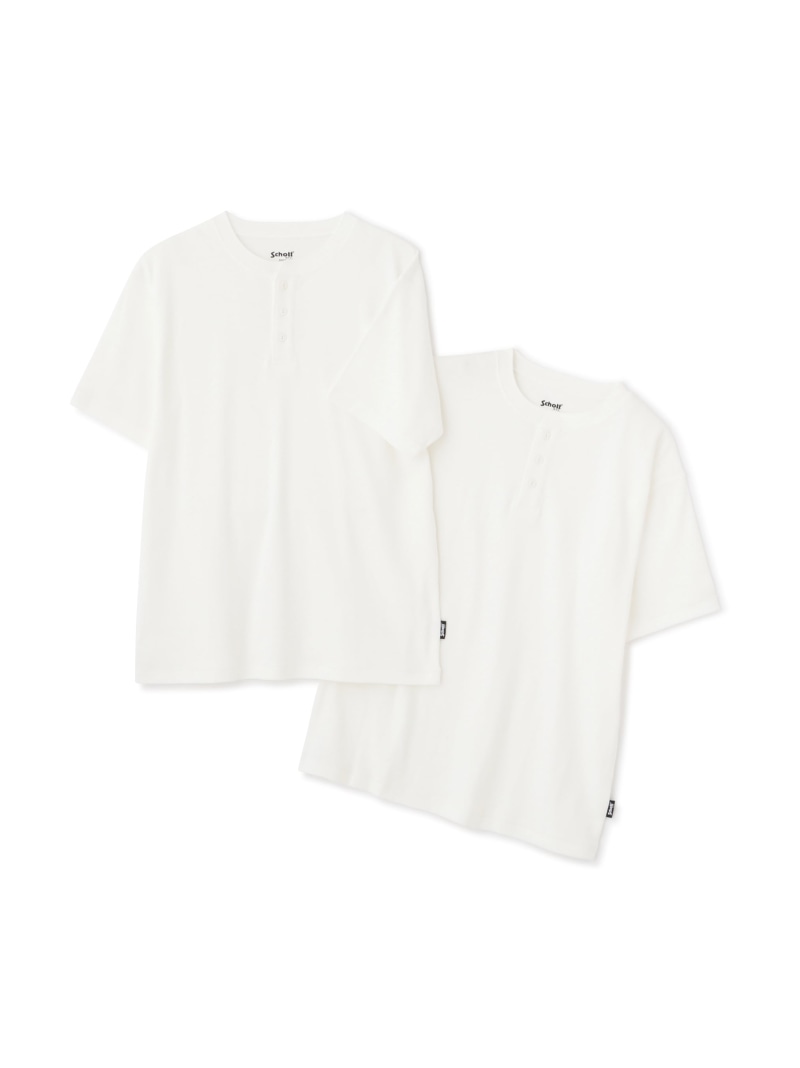 【楽天市場】Schott 2PACK HENLEY NECK T-SHIRT/2パック ヘンリーネック Tシャツ ショット トップス