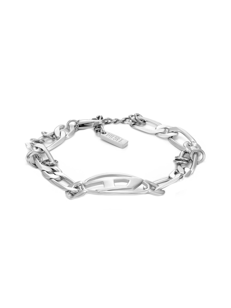 DIESEL ディーゼル アクセサリー メンズ ブレスレット シルバー DX1599040 ウォッチステーションインターナショナル アクセサリー・腕時計 ブレスレット・バングル シルバー【送料無料】