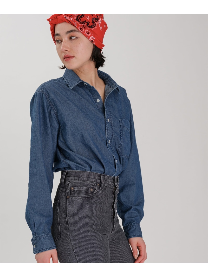【SALE／30%OFF】Johnbull Johnbull/(U)デニムレギュラーシャツ ジョンブルプライベートラボ トップス シャツ・ブラウス ブルー【RBA_E】【送料無料】｜ Fashion Men 10,680円