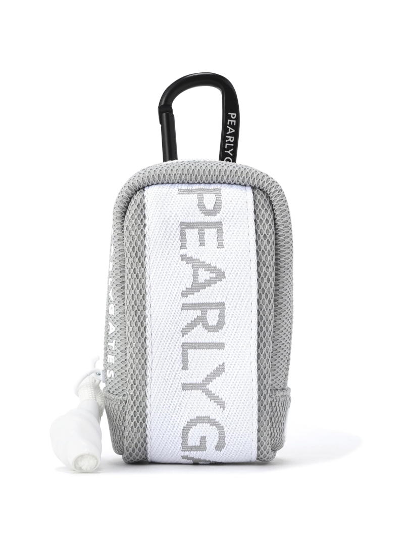 PEARLY GATES メッシュ×ラバーミニポーチ (UNISEX) パーリーゲイツ 運動競技・アウトドア備品 ゴルフグッズ 米国海軍 薄墨色【貨物輸送無料】