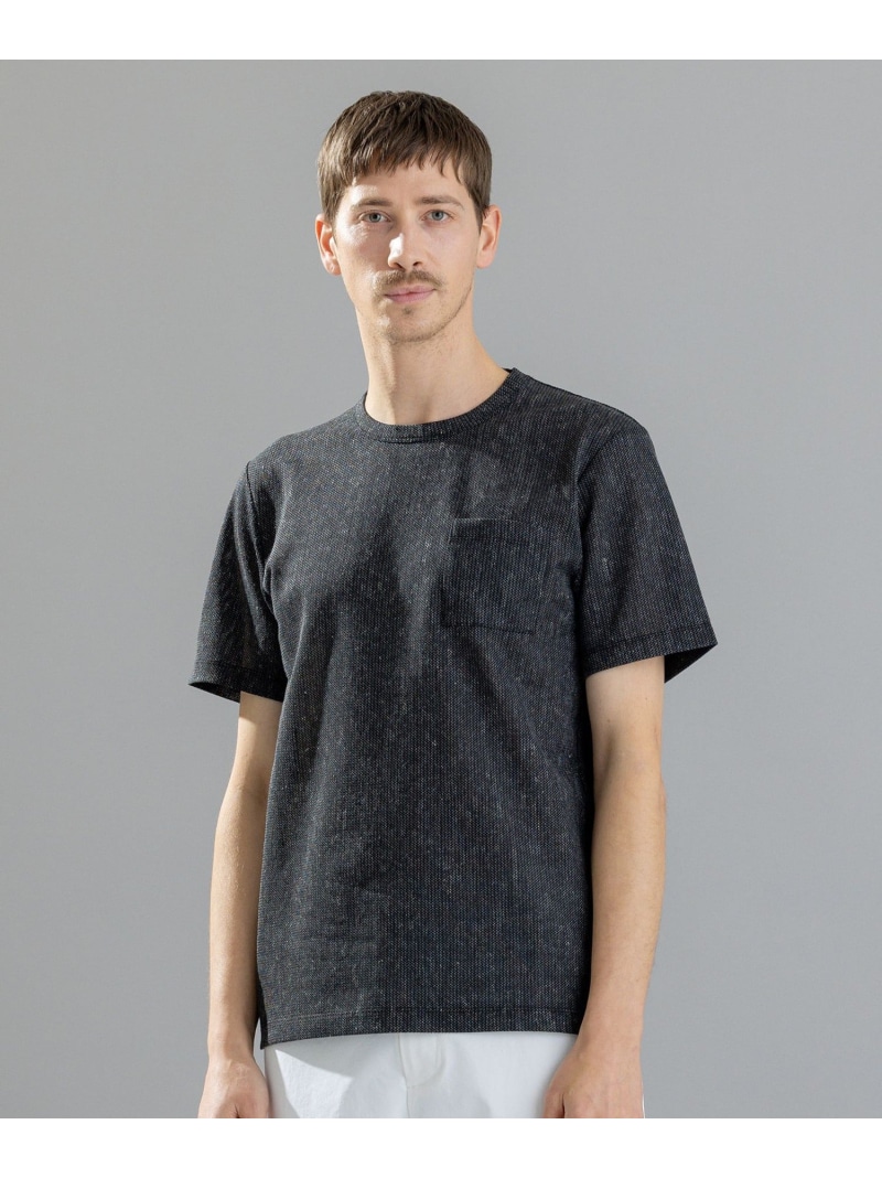 【SALE／30%OFF】JOSEPH HOMME リネンドビージャージー 労働者の一団素っ首プルオーバー ジョゼフ オム トップス カットソー・プルオーバー 薄墨色 米国海軍【RBA_E】【貨物輸送無料】