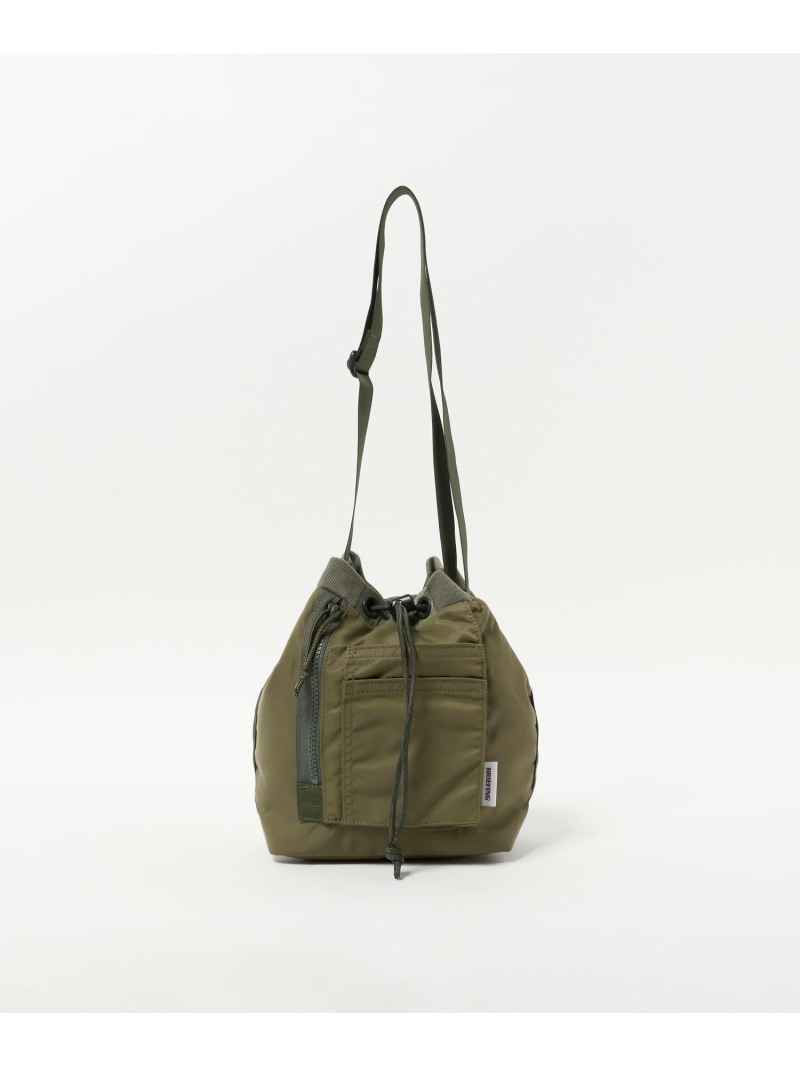 UNITED ARROWS green label relaxing BRIEFINGドローストリング S ショルダーバッグ ユナイテッドアローズ グリーンレーベルリラクシング バッグ ショルダーバッグ ブラック グリーン【送料無料】