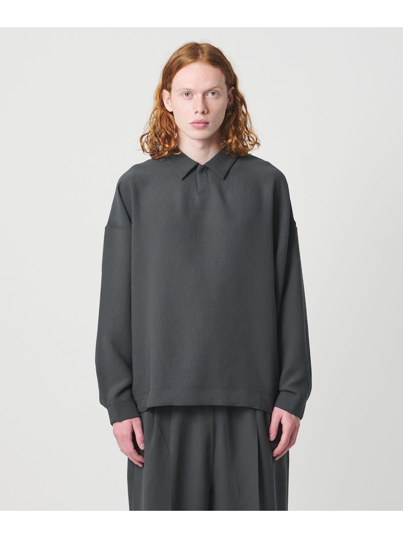 【SALE／40%OFF】UNITED ARROWS & SONS ＜D.O UNITED ARROWS BY DAISUKE OBANA＞I COL SETIN/LS PL 26SS/ポロシャツ ユナイテッドアローズ トップス ポロシャツ グレー【RBA_E】【送料無料】｜ Fashion Men 10,811円