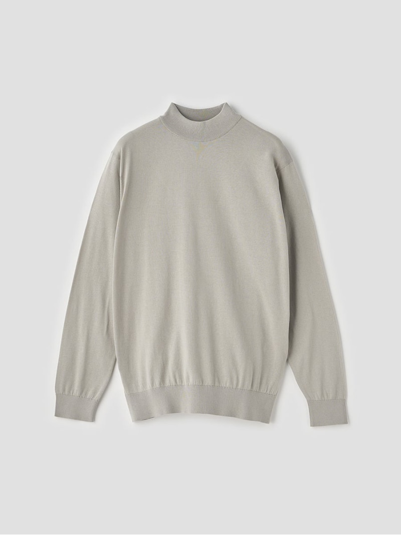 JOHN SMEDLEY コットン モックネックニットプルオーバー ｜ S4887 ｜ 30G MODERN FIT ジョンスメドレー トップス ニット【送料無料】