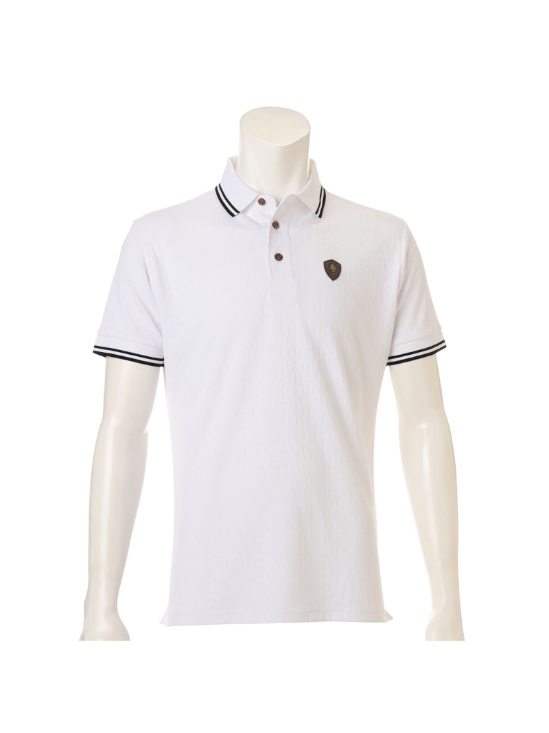 【SALE／30%OFF】Felisi GOLF 【Felisi Golf/フェリージゴルフ】【MENS】ポロシャツ モノグラム ストレッチ素材 吸水速乾 MS MONOGRAM LT JQ POLO フェリージ スポーツ・アウトドア用品 ゴルフグッズ ホワイト ブラック【RBA_E】【送料無料】