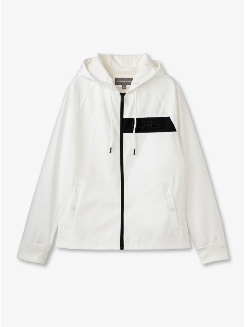 【SALE／70%OFF】MICHAEL KORS DELK KORS ウィンドブレーカー マイケル教科課程 マイケル・教科課程 ジャケット・アウター 余分の物のジャケット・アウター 白いこと【RBA_E】【貨物輸送無料】