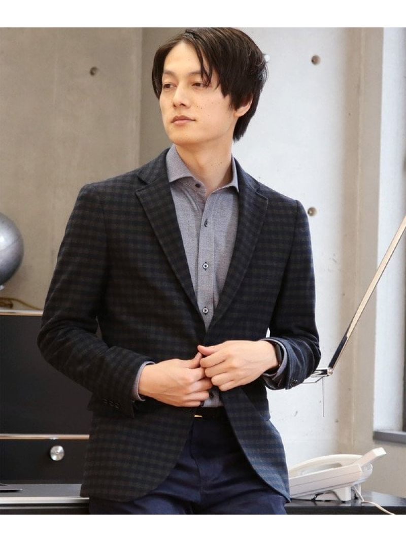 楽天市場 Sale Crowded Closet ギンガムチェックジャケット メンズ ビギ パンツ ジーンズ パンツその他 ネイビー レッド Rba E 高級感 Habs Edu Kw