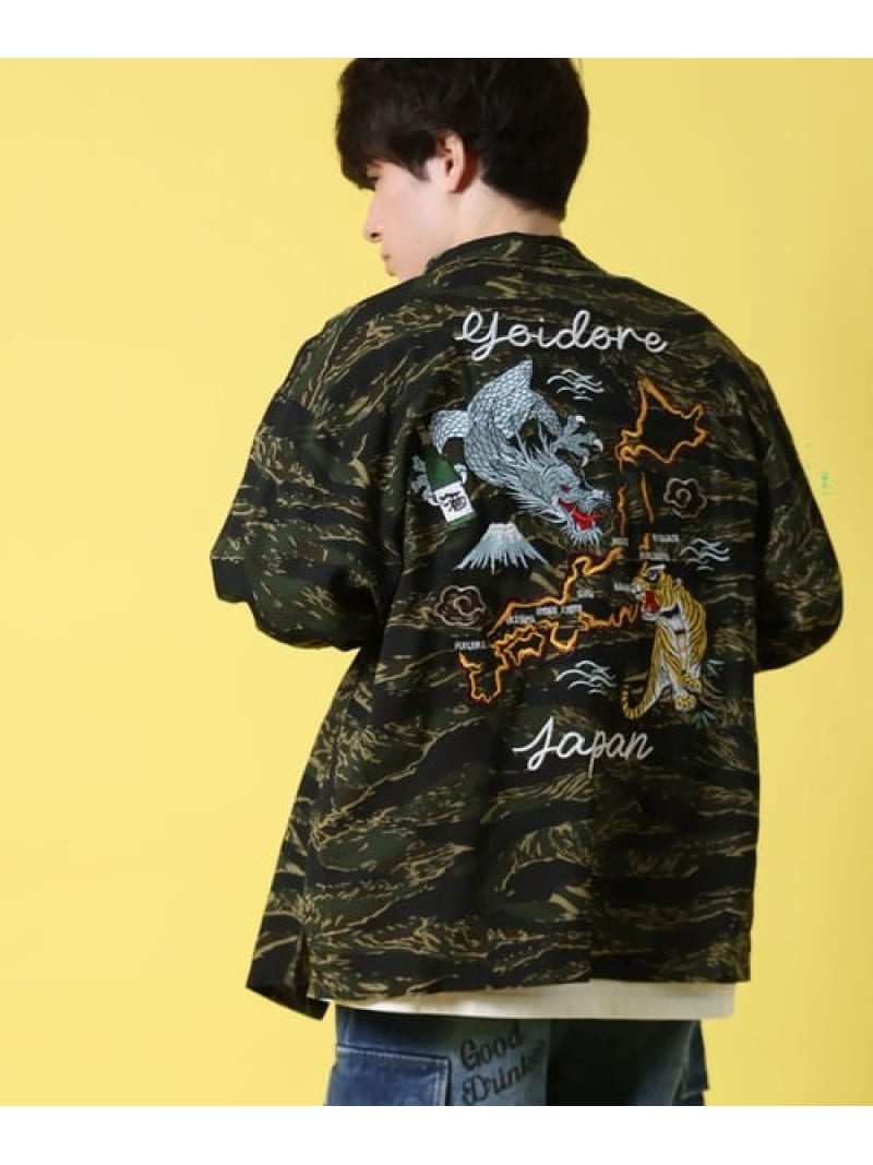 SELECT BRANDS YOIDORE/酔いどれ 酔虎と酔龍スカシャツ LS(MENS) ジャックローズ トップス シャツ・ブラウス【送料無料】