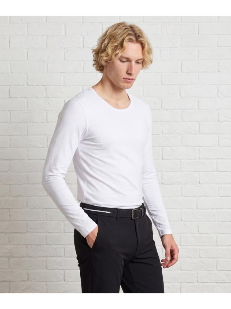 【SALE／5%OFF】adabat 【COOL】クールタッチクルーネックインナー アダバット トップス カットソー・プルオーバー 黒いこと 白いこと 米国海軍【RBA_E】【貨物輸送無料】