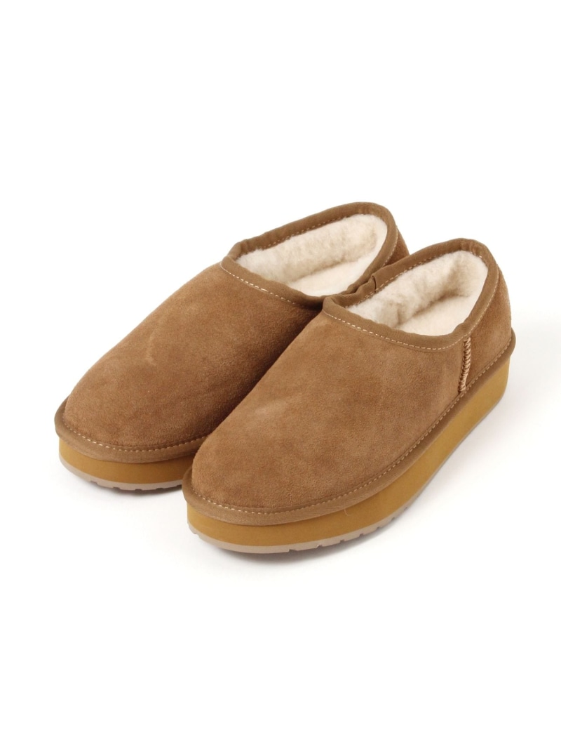 daily CLIP 【daily CLIP】EMU PLATFORM PICO WOOL スタディオクリップ シューズ・靴 ブーツ ブラウン【送料無料】| Fashion Men