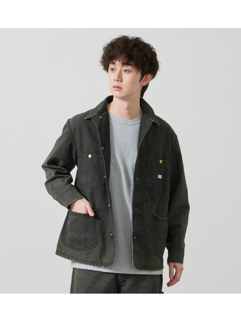 【SALE／20%OFF】Lee Lee 【合鴨原料品】DUNGAREES ロコ上衣/取りまかなうオール/ジーンズ上衣 セットアップ相応う【ユニ一発やる】 エドウインオンラインモール ジャケット・アウター カバーオール・ワークジャケット 赤銅色 薄墨色【RBA_E】【貨物輸送無料】
