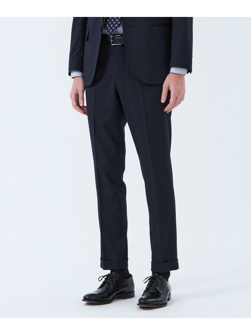 【SALE/33%OFF】MACKINTOSH PHILOSOPHY トロッター トラウザーズ ピンヘッドストレッチ マッキントッシュ フィロソフィー パンツ スラックス・ドレスパンツ グレー ネイビー ブルー【RBA_E】【送料無料】| Fashion Men